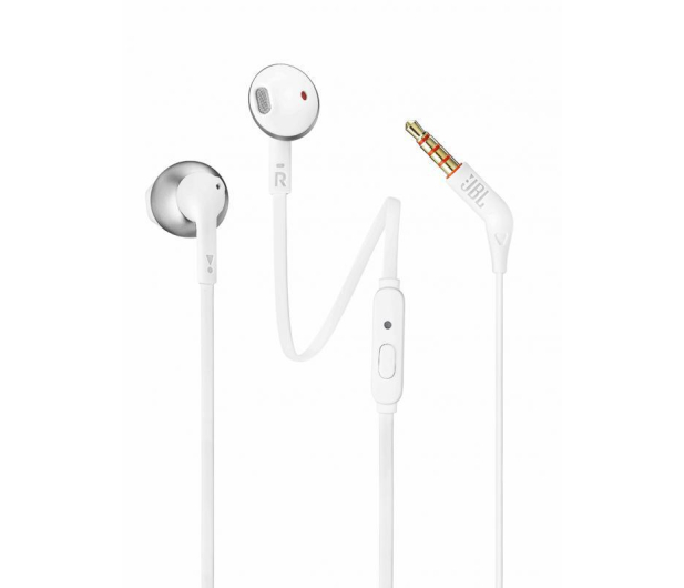 JBL T205 Srebrne - 387776 - zdjęcie 3